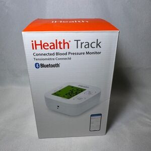 iHealth Track Bluetooth Connected Blood Pressure Monitor KN-550BT White Standard